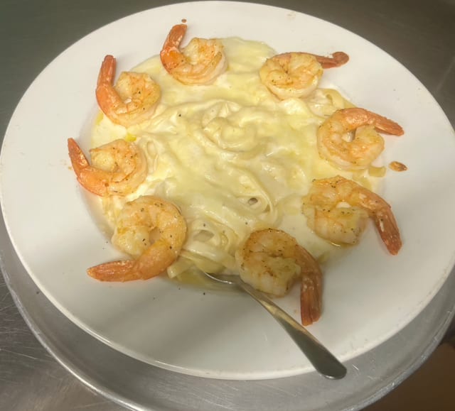 Fettuccine Alfredo.