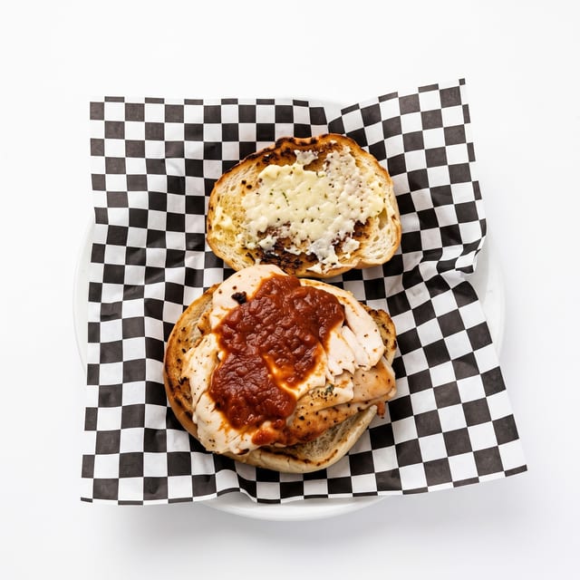 Chicken Parm Sandwich.