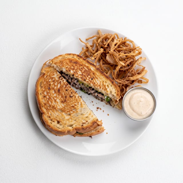 Patty Melt Burger.